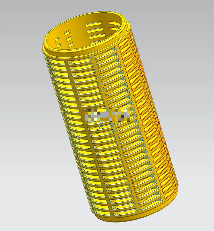 N6758-圆形镂空件注塑模具设计【含UG三维图】