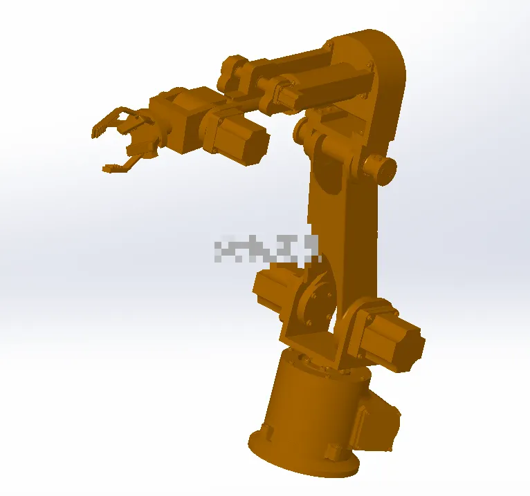 N6761-光伏玻璃自动磨边机械手的设计【含SW三维图】
