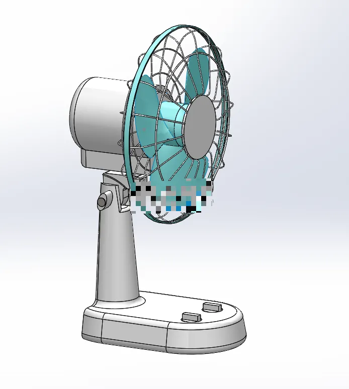 N7098-台式电风扇摇头装置机构设计【含SW三维图】