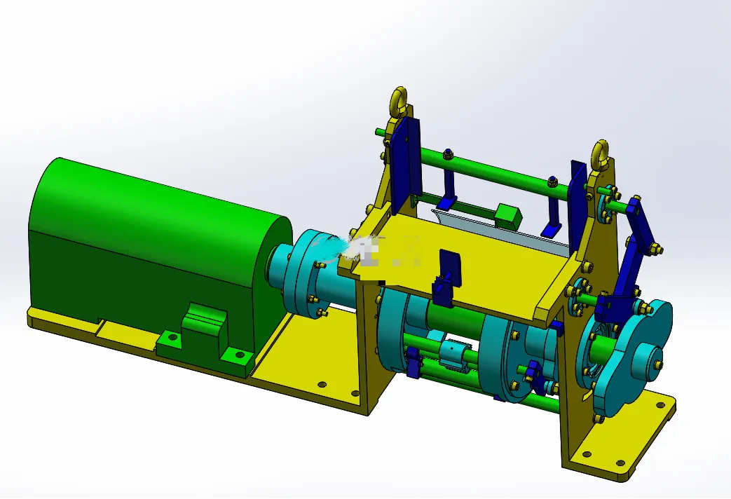 N7126-书刊配页原理教学装置配页机设计【含SW三维图】