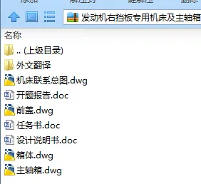 N7487-发动机右挡板专用机床及主轴箱设计