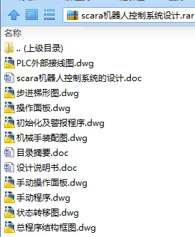 N7618-scara机器人控制系统设计