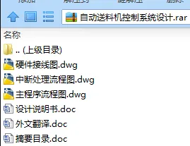 N7714-自动送料机控制系统设计 N7714-自动送料机控制系统设计