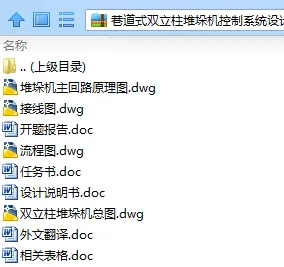 N7970-巷道式双立柱堆垛机控制系统设计