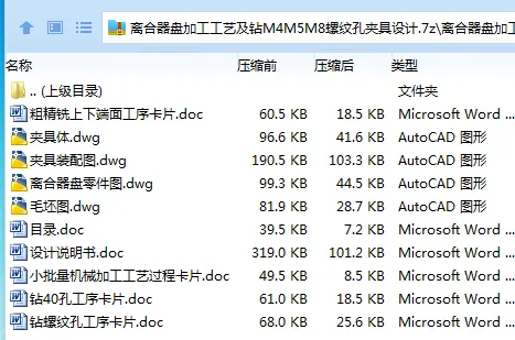 Z2350-离合器盘加工工艺及钻M4M5M8螺纹孔夹具设计