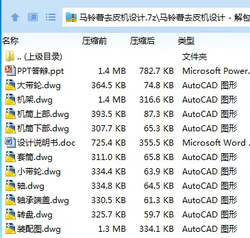 Z2418-马铃薯去皮机设计 Z2418-马铃薯去皮机设计