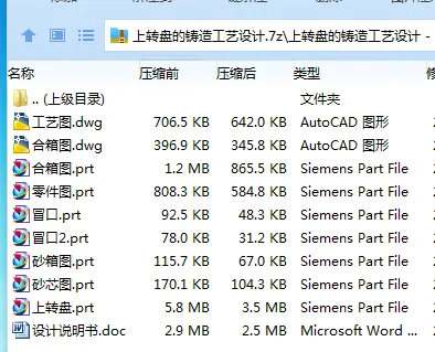 Z2443-上转盘的铸造工艺设计【含UG三维图】 Z2443-上转盘的铸造工艺设计【含UG三维图】