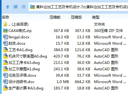 Z2458-集料仓加工工艺及专机设计 Z2458-集料仓加工工艺及专机设计