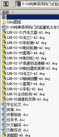 N8891-5-20吨单梁吊钩门式起重机大车行走机构设计 N8891-5-20吨单梁吊钩门式起重机大车行走机构设计