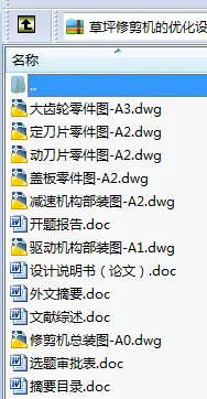 N9156-草坪修剪机的优化设计