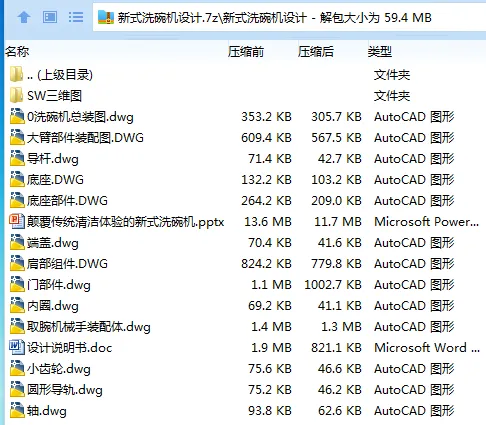Z2591-新式洗碗机设计[含SW三维图]