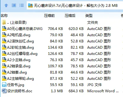 Z2626-无心磨床设计