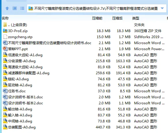 Z2734-不同尺寸赣南脐橙滚筒式分选装置结构设计【含Proe三维图】