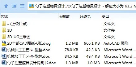 Z3024-勺子注塑模具设计【含UG三维图】