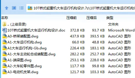 Z3036-10T桥式起重机大车运行机构设计