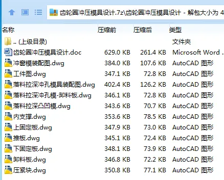 Z3118-齿轮圈冲压模具设计