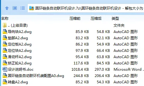 Z3205-圆环链条自动联环机设计