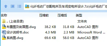 Z3359-化纤毛纺厂总配电所及车间变电所设计 Z3359-化纤毛纺厂总配电所及车间变电所设计