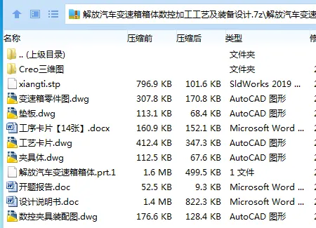 Z3360-解放汽车变速箱箱体数控加工工艺及装备设计[含Creo三维图]