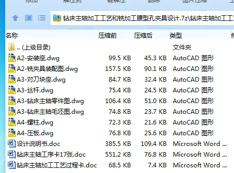 Z3381-钻床主轴加工工艺和铣加工腰型孔夹具设计 Z3381-钻床主轴加工工艺和铣加工腰型孔夹具设计