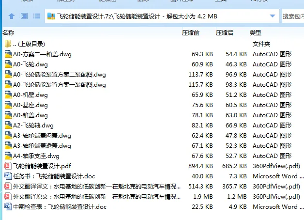 Z3415-飞轮储能装置设计