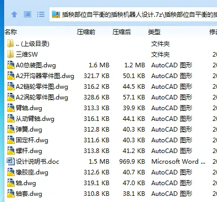 Z3441-插秧部位自平衡的插秧机器人设计【含SW三维图】