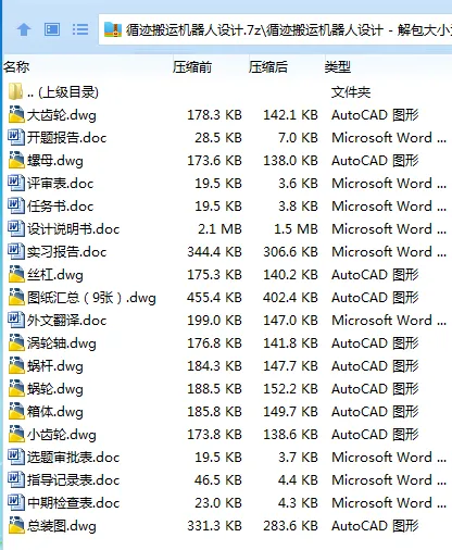 Z3465-循迹搬运机器人设计