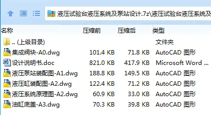 Z3471-液压试验台液压系统及泵站设计