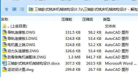 Z3536-三轴卧式铣床机械结构设计