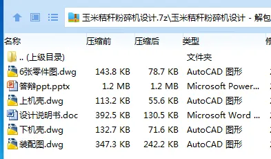 Z3627-玉米秸秆粉碎机设计
