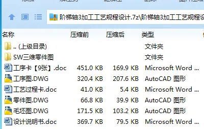 K2253-阶梯轴3加工工艺规程设计
