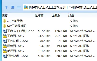 K2254-阶梯轴2加工加工工艺规程设计