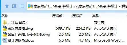 Z3821-泉店煤矿1.5Mta新井设计