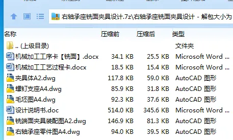 Z3871-右轴承座铣面夹具设计