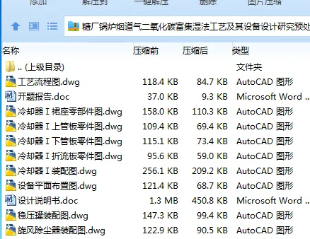 Z3916-糖厂锅炉烟道气二氧化碳富集湿法工艺及其设备设计研究预处理工段