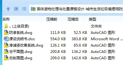 Z3951-城市生活垃圾填埋场防渗系统和渗滤液收集系统设计