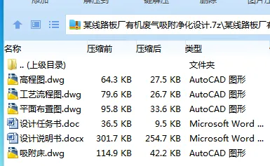 Z3979-某线路板厂有机废气吸附净化设计 Z3979-某线路板厂有机废气吸附净化设计