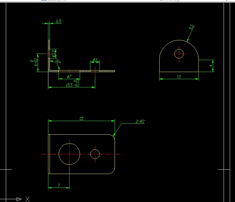 A0156-显示器支架冲压模设计