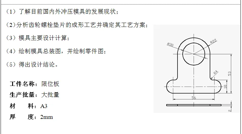 A287-限位板冲压成形工艺与模具设计