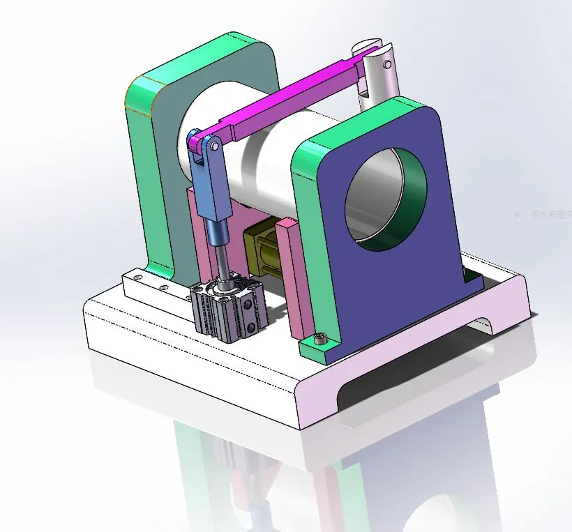 A362-发动机活塞缸液压夹紧装置的设计[含SW三维图]