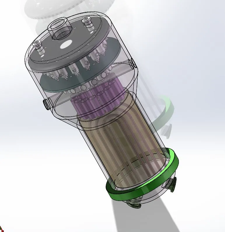 A429-核电站蒸汽发生器传热管束结构设计[含SW三维图]