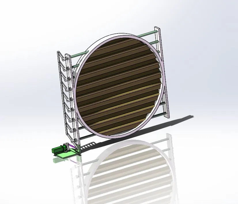 A433-风机系统风门控制设备设计[含SW三维图]