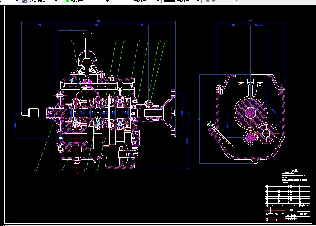 A742-轻型货车变速器设计