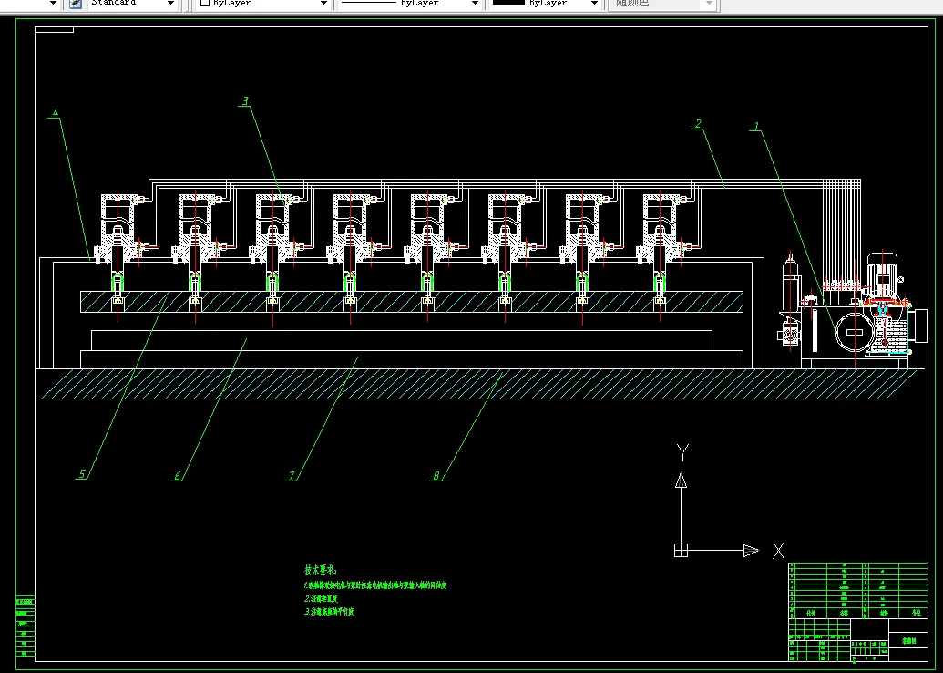 A960-5MN平板矫直机液压系统的设计