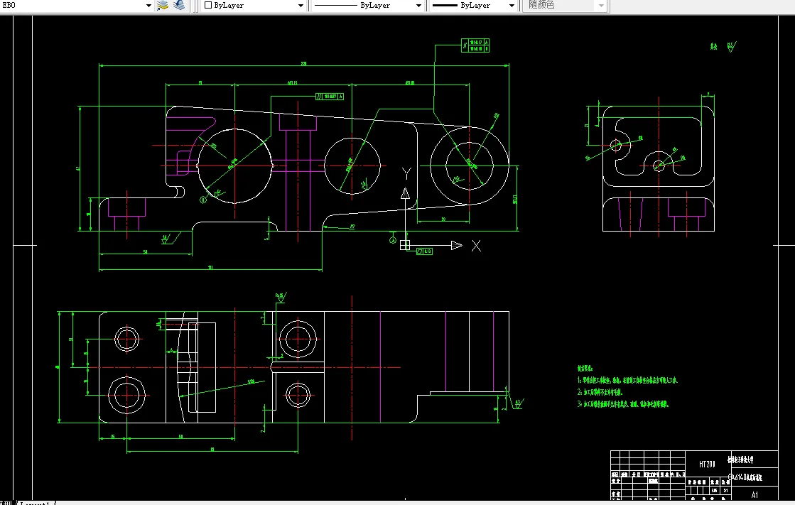 KS13-CA6140车床后托架[831001]工艺及夹具设计[含SW三维图]