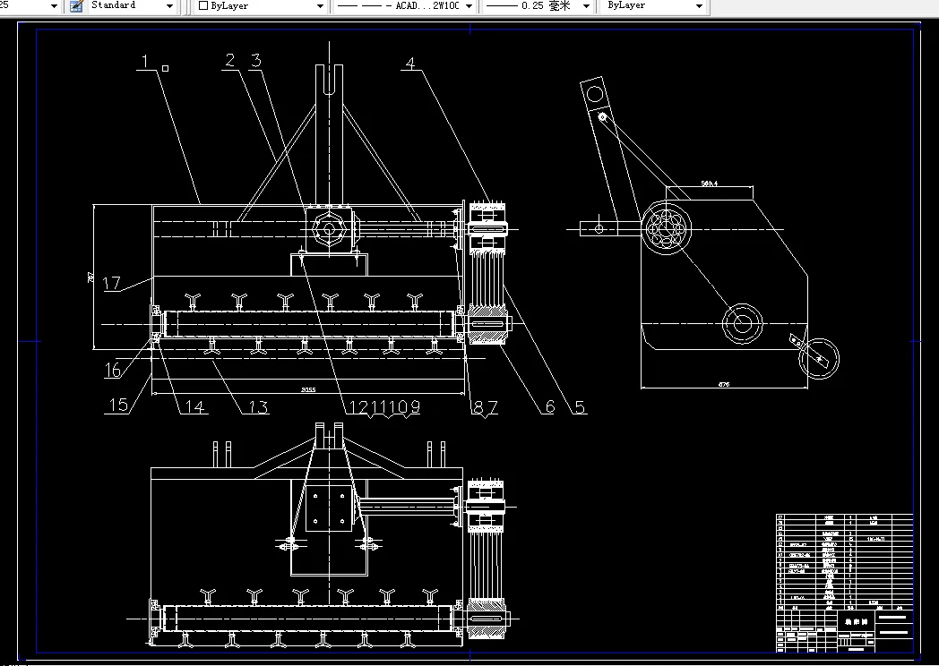 B243-棉花秸秆粉碎还田机的设计