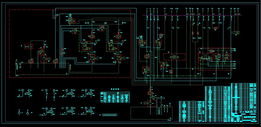 B353-液压综合测试装置中泵站部分设计