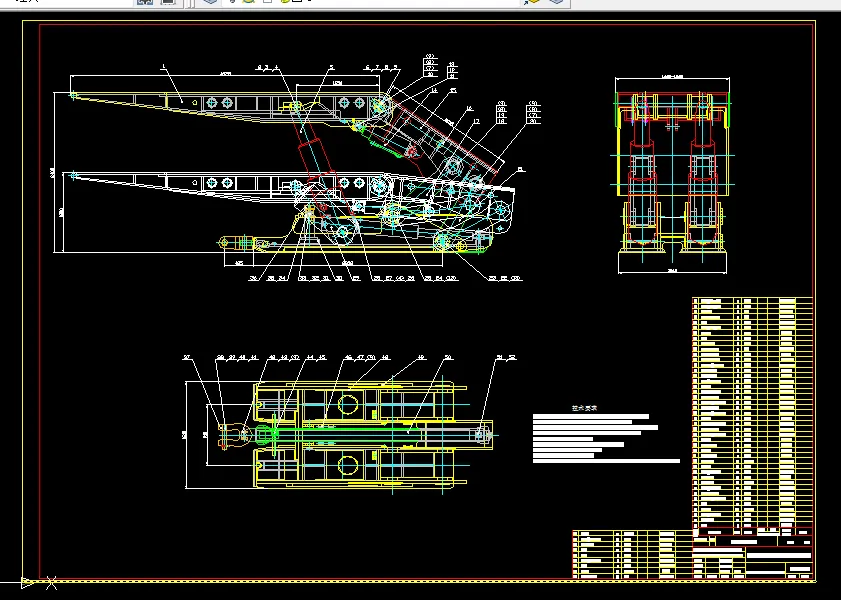B358-李家壕煤矿中煤层液压支架的设计