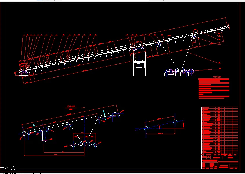 B388-高炉主上料胶带输送机设计
