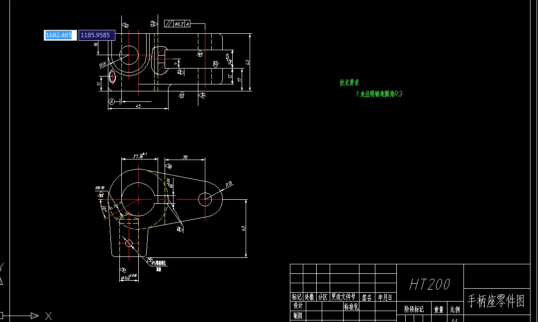 Z158-CA6140车床手柄座[831015]工艺及铣φ14槽夹具设计